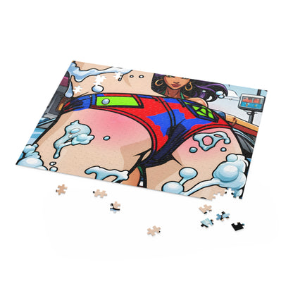 Super Butts Carwash Puzzle (120, 252, 500-Piece)