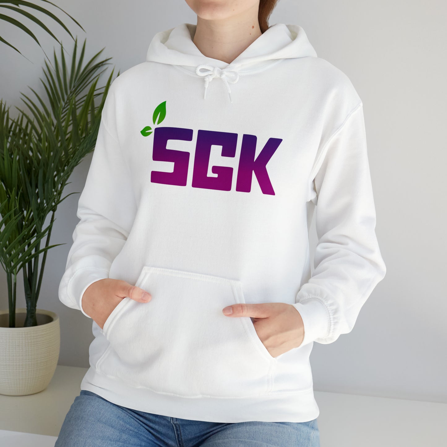 Sudadera con capucha unisex Heavy Blend™ de SGK Purple Leaf