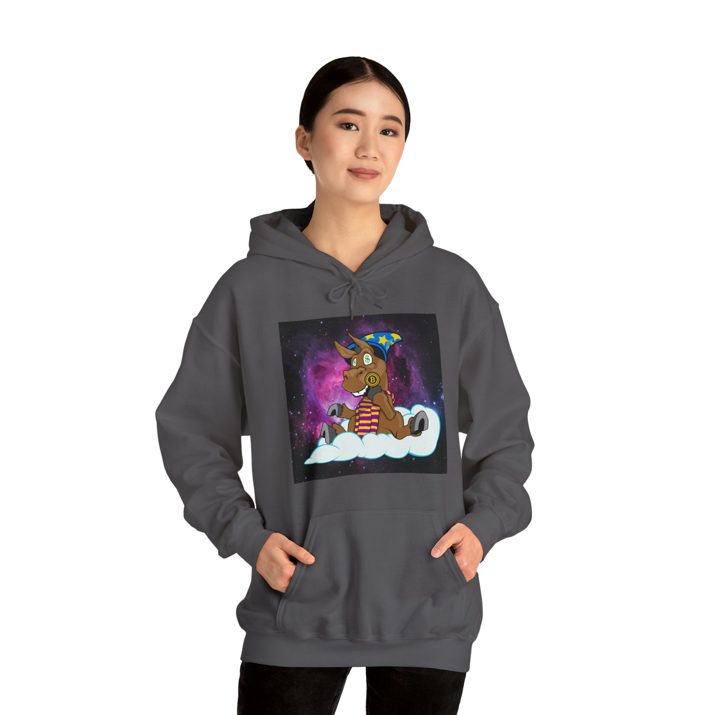 DeFi Space Donkeys #25 Unisex Heavy Blend™ Hooded Sweatshirt