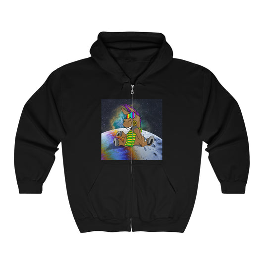 DeFi Space Donkeys #959 Unisex Heavy Blend™ Full Zip Hooded Sweatshirt