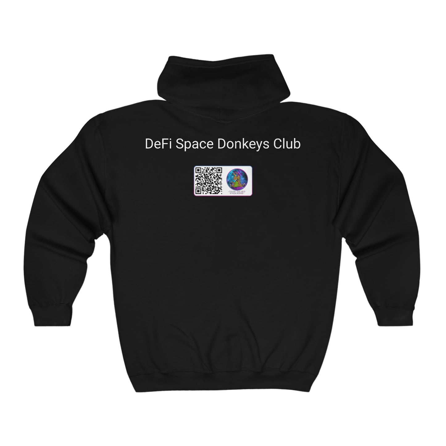DeFi Space Donkeys #23 Unisex Heavy Blend™ Full Zip Hooded Sweatshirt