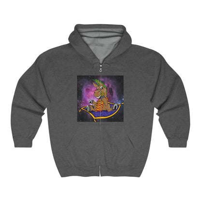 DeFi Space Donkeys #16 Unisex Heavy Blend™ Full Zip Hooded Sweatshirt