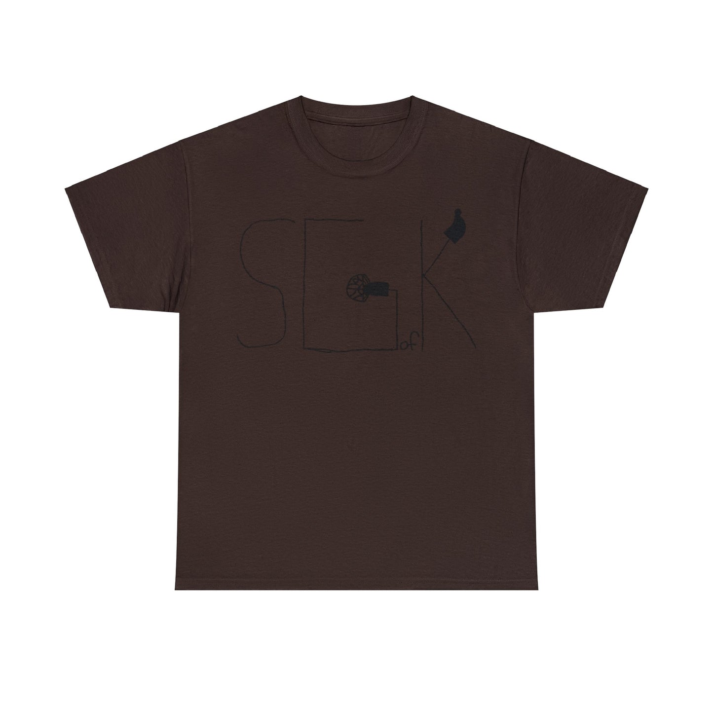 SGK TheCryptoSpyder's Daughter's Drawing Front Unisex Heavy Cotton Tee