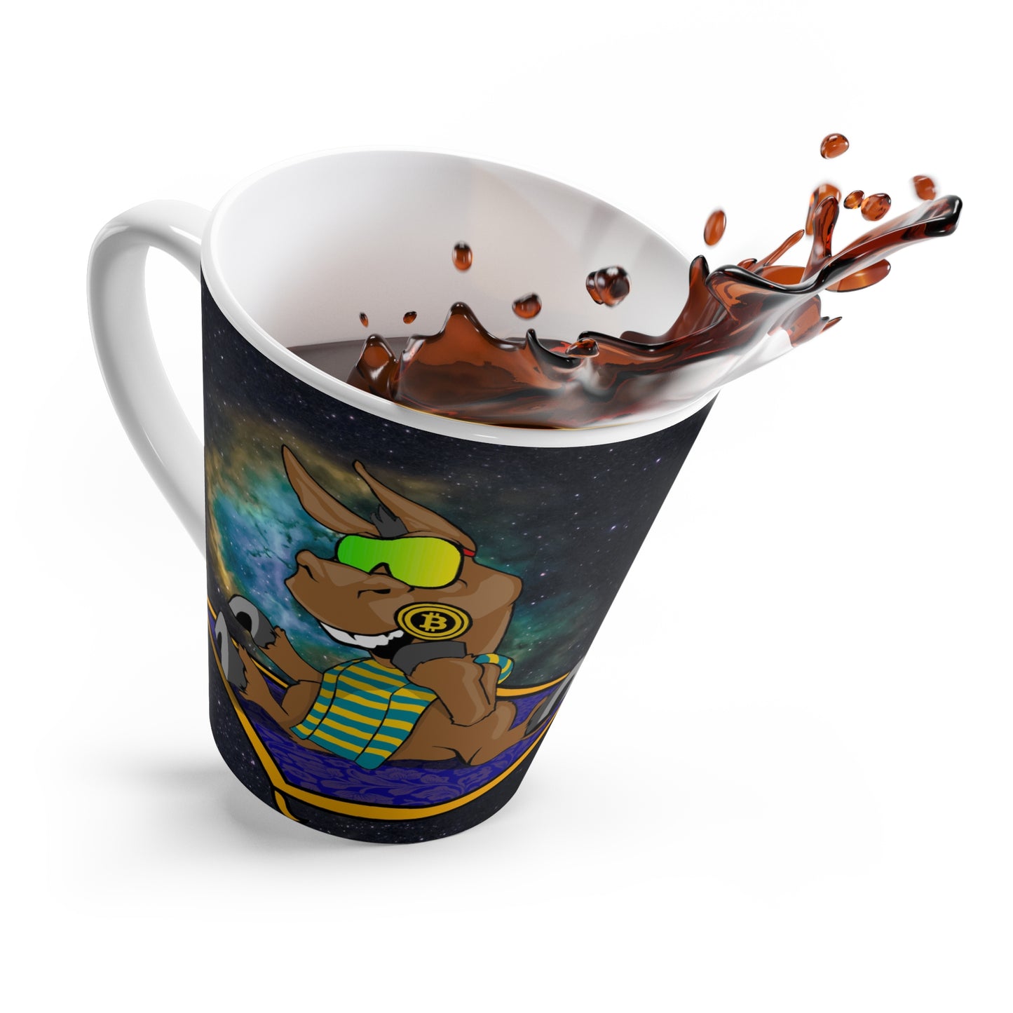 DeFi Space Donkeys #81 12oz Latte Mug