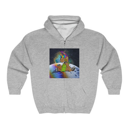DeFi Space Donkeys #959 Unisex Heavy Blend™ Full Zip Hooded Sweatshirt
