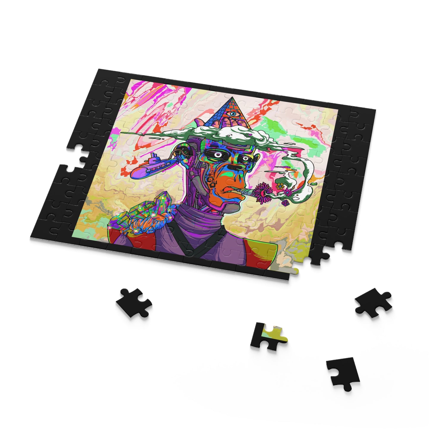 SmokeHeads Recolor Puzzle (120, 252, 500-Piece)