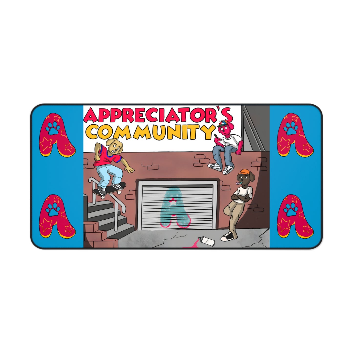 The Appreciators Companion Skaters Desk Mat 3 Sizes