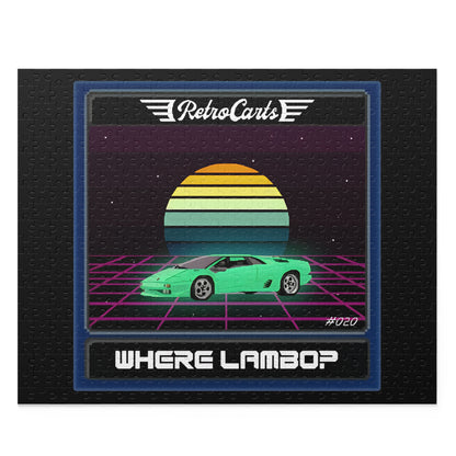 RetroCarts Where Lambo? Jungle Puzzle (120, 252, 500-Piece)