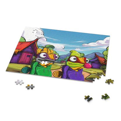 Chameleon Collective Jungle Puzzle (120, 252, 500-Piece)