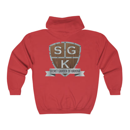 SGK Mushroom Unisex Heavy Blend™ Full Zip Hooded Sweatshirt