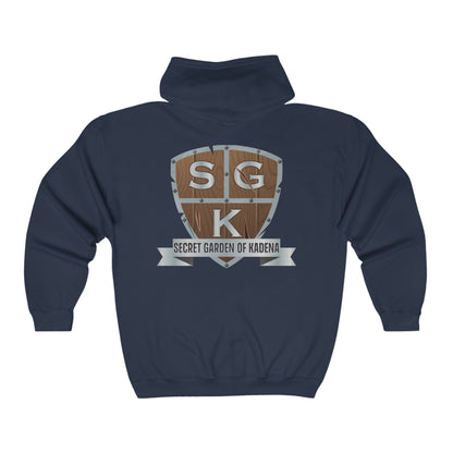SGK Mushroom Unisex Heavy Blend™ Full Zip Hooded Sweatshirt