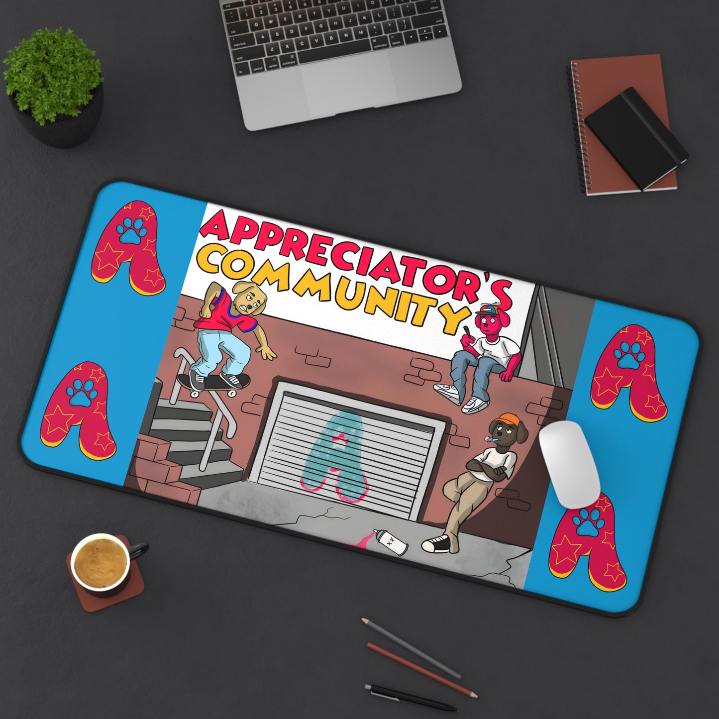 The Appreciators Companion Skaters Desk Mat 3 Sizes