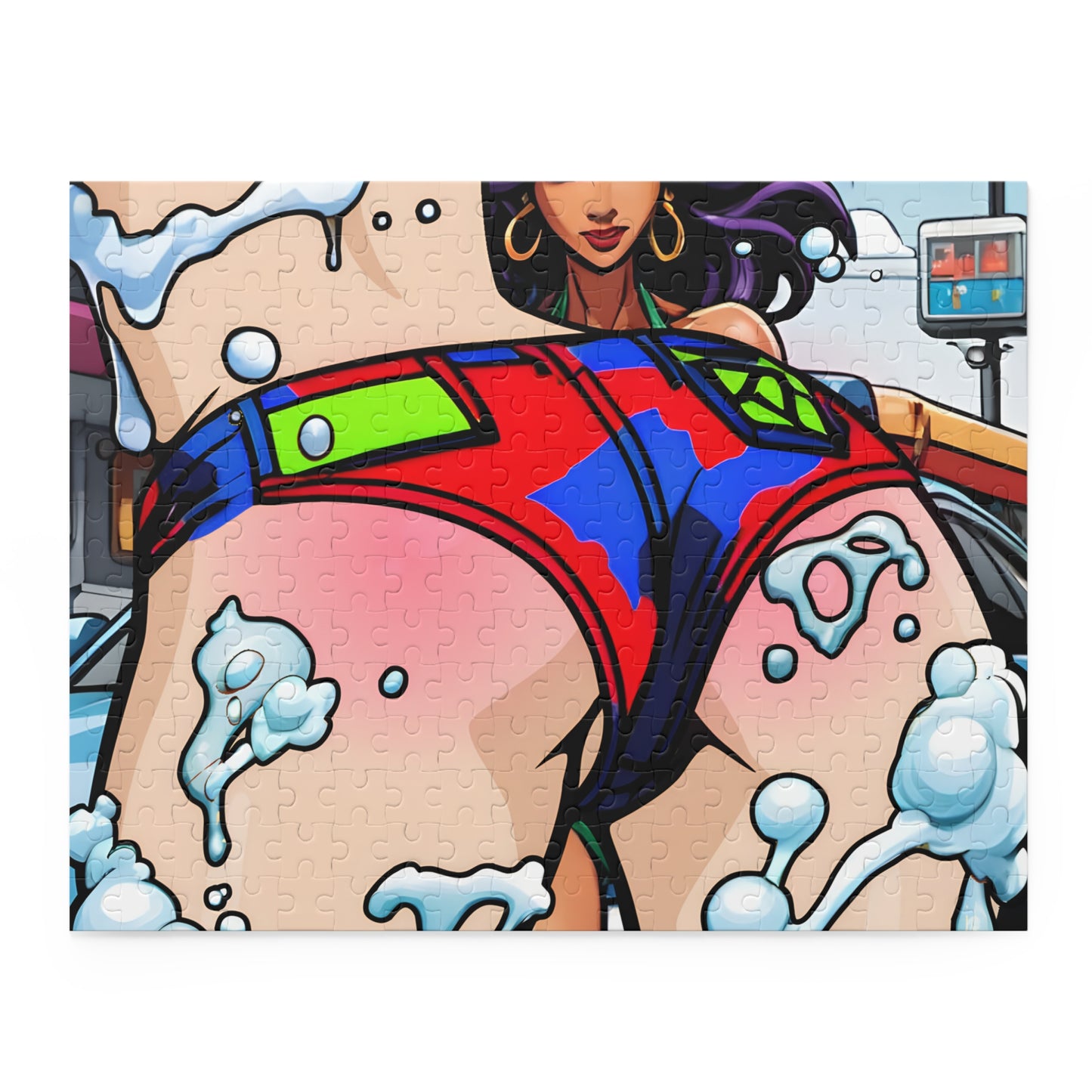 Super Butts Carwash Puzzle (120, 252, 500-Piece)