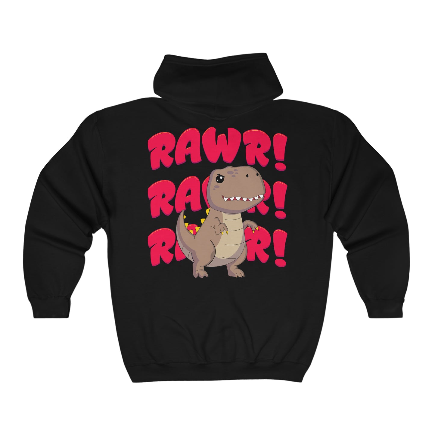 Pioneer Pals RAWR! Unisex Heavy Blend™ Full Zip Hooded Sweatshirt