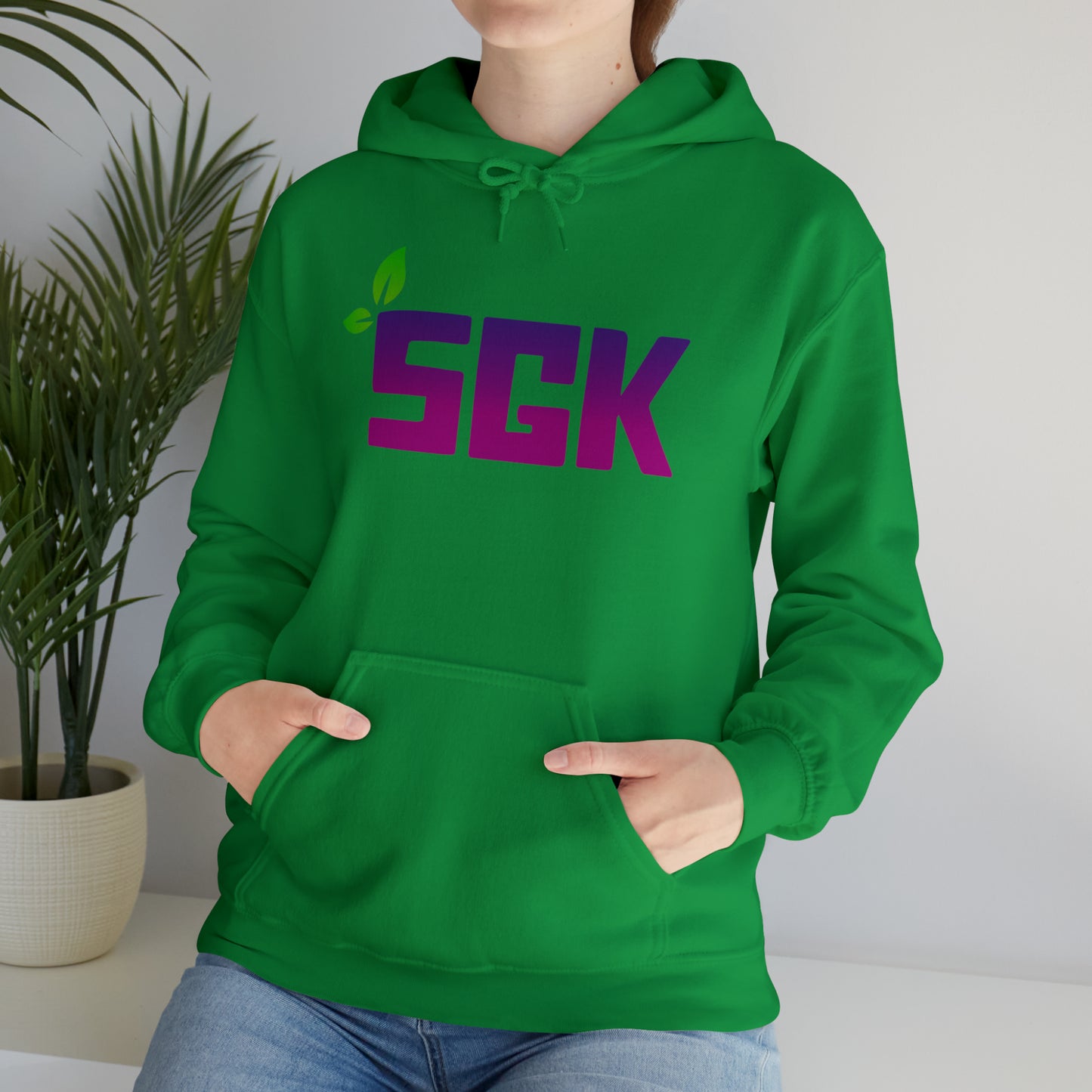 SGK Purple Leaf Unisex Heavy Blend™ Hooded Sweatshirt