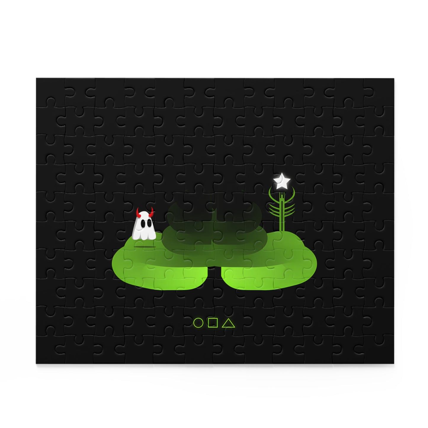 Bakalanders OCTOFEST Day #4 Ghost X-Ray Land Puzzle (120, 252, 500-Piece)