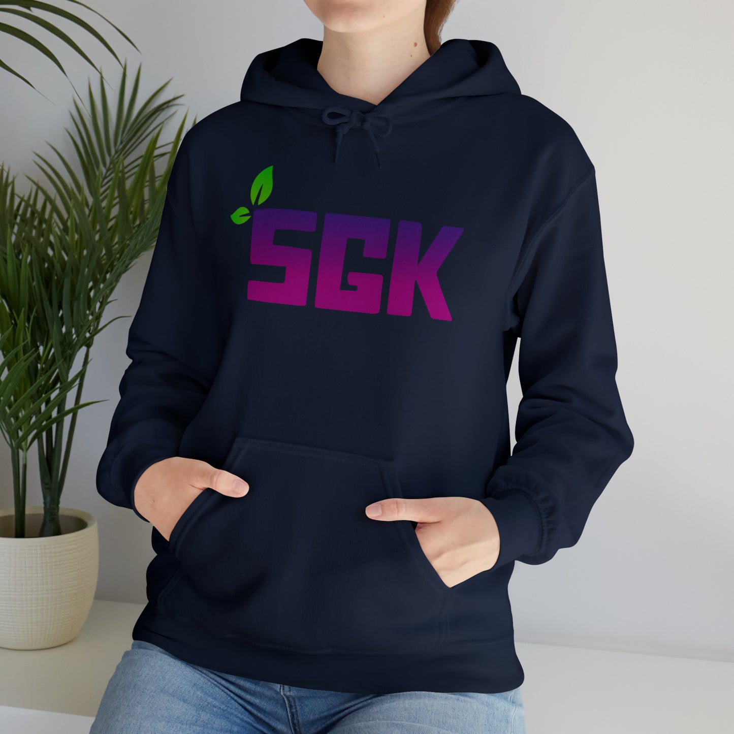 Sudadera con capucha unisex Heavy Blend™ de SGK Purple Leaf