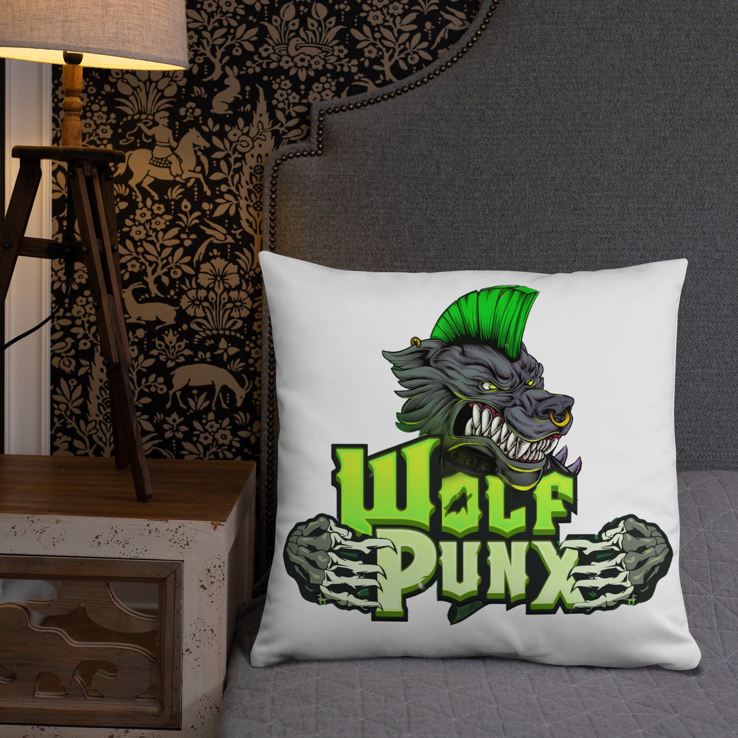 Almohada decorativa básica WolfPunX
