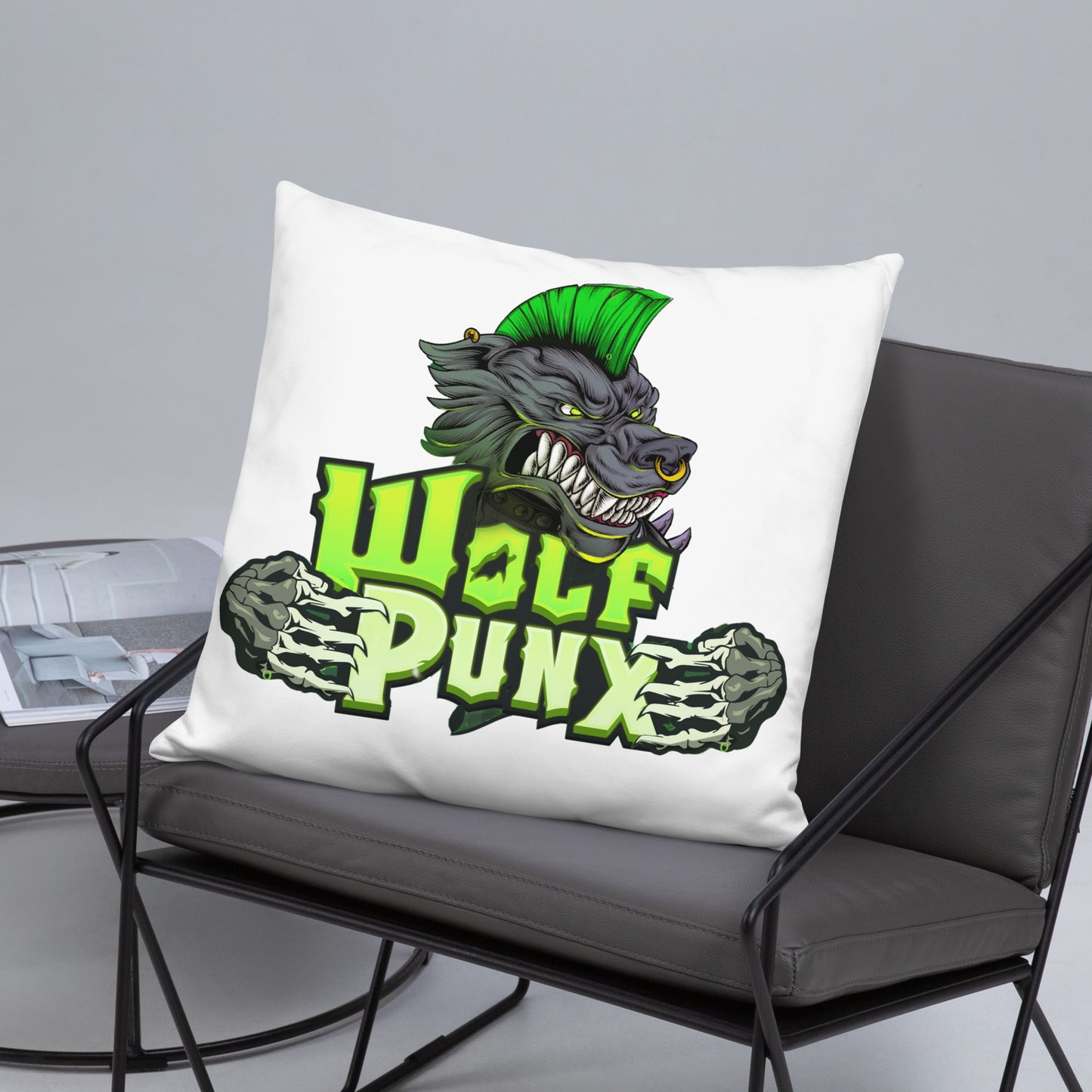 Almohada decorativa básica WolfPunX