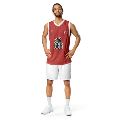 Saints and Sinners Recycled unisex basketball jersey Ch33ba Jok3r