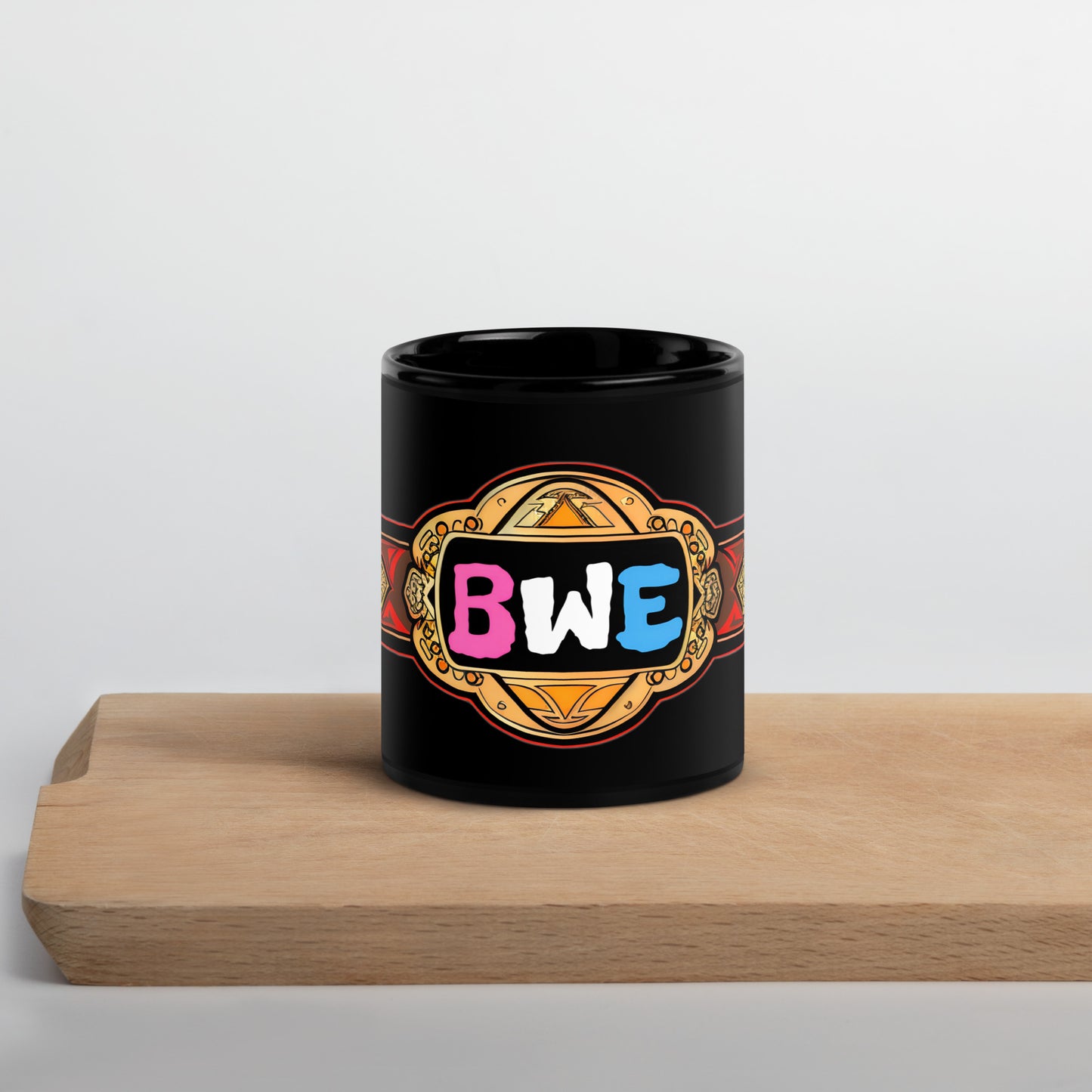 BWE Belt Black Glossy Mug