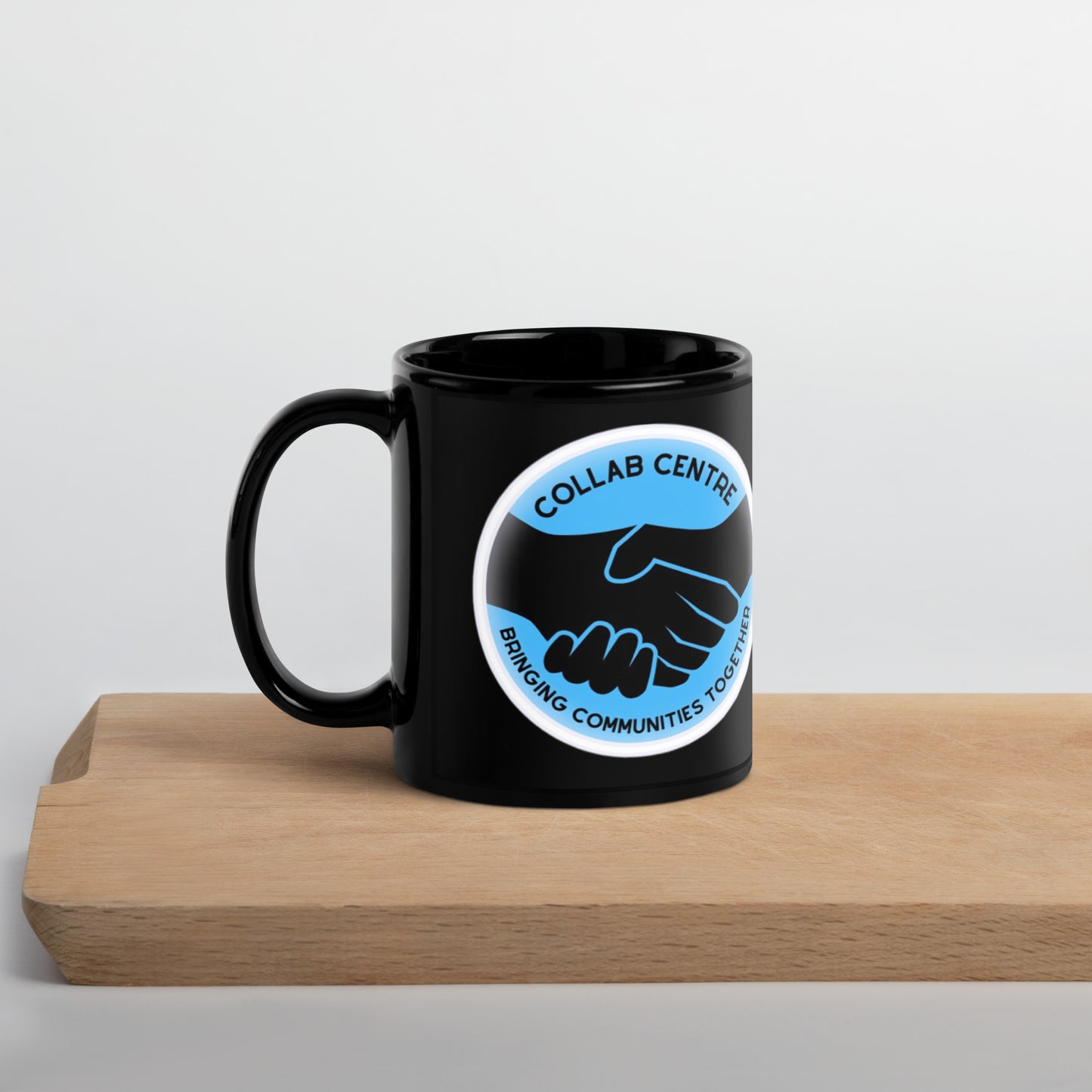 Collab Centre CHAOS #77 Black Glossy Mug