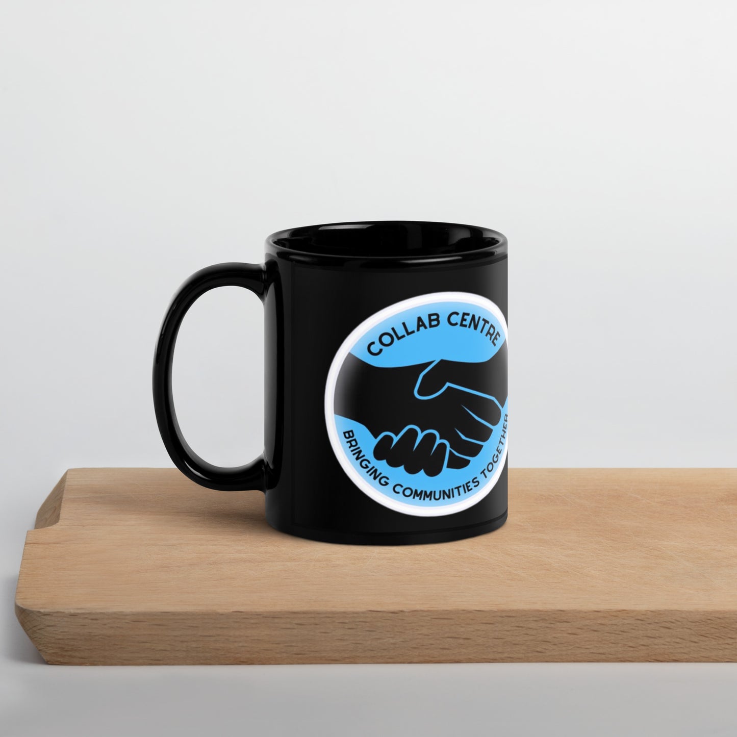 Collab Centre CHAOS #215 Black Glossy Mug