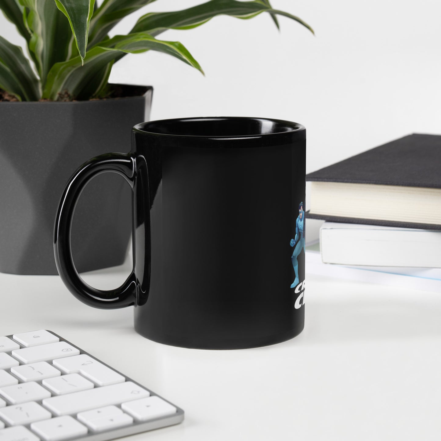 Crypto Crew - Black Glossy Mug