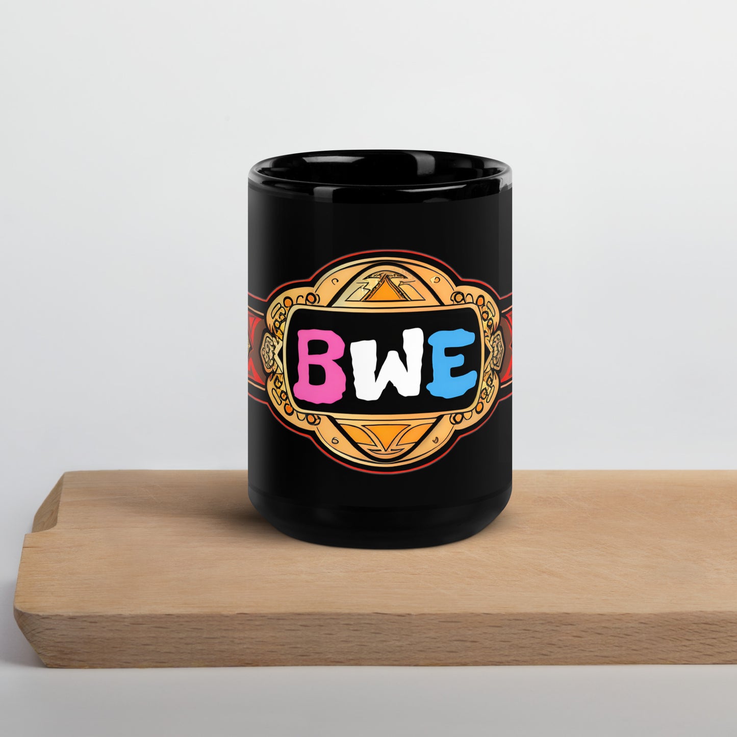 BWE Belt Black Glossy Mug