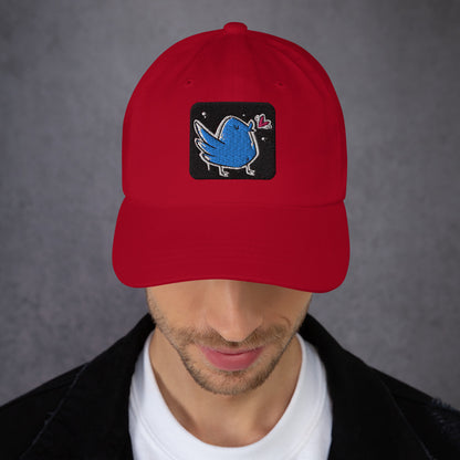 MetaVixens Early Bird Embroidery Dad hat