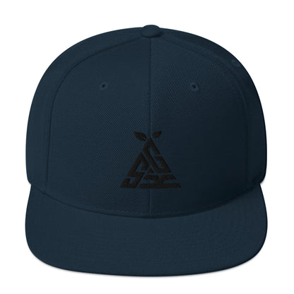 SGK Snapback Hat Black Logo v2