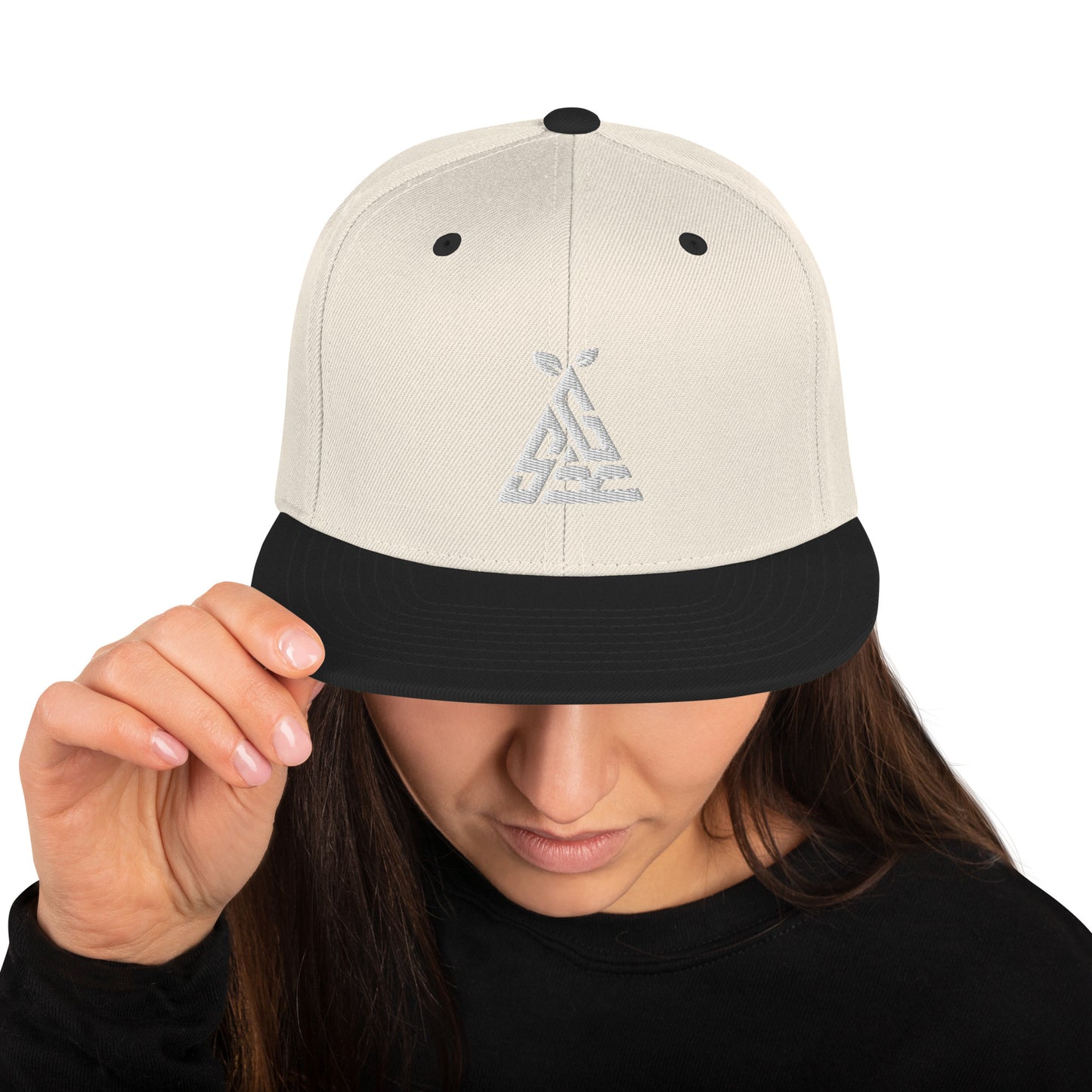 SGK Snapback Hat White Logo