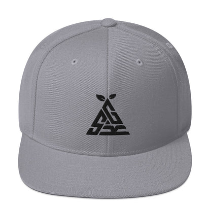 SGK Snapback Hat Black Logo v2