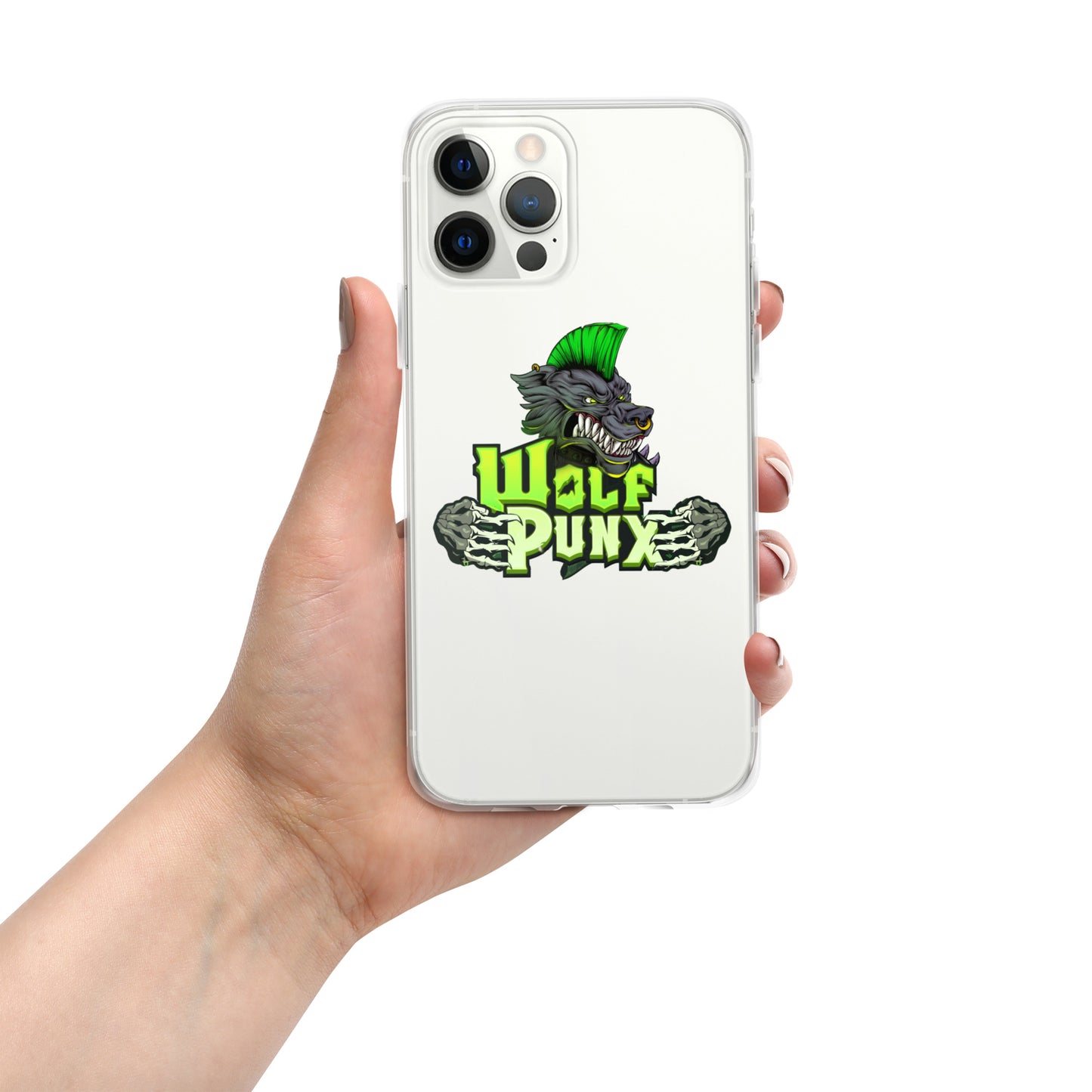 WolfPunX Clear Case for iPhone® (Multiple Models)