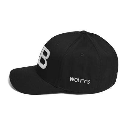 Wolfy's BB Host Wolf Structured Twill Flexfit Cap