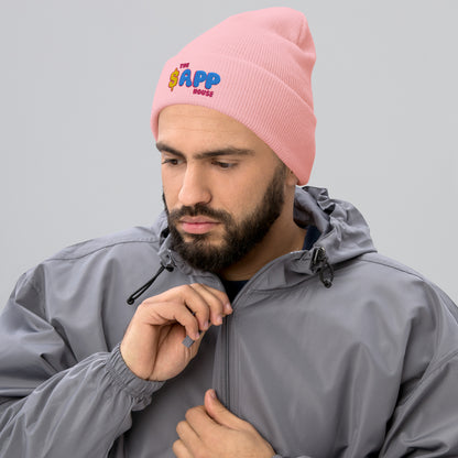 The Appreciators $APP House Cuffed Embroidered Beanie