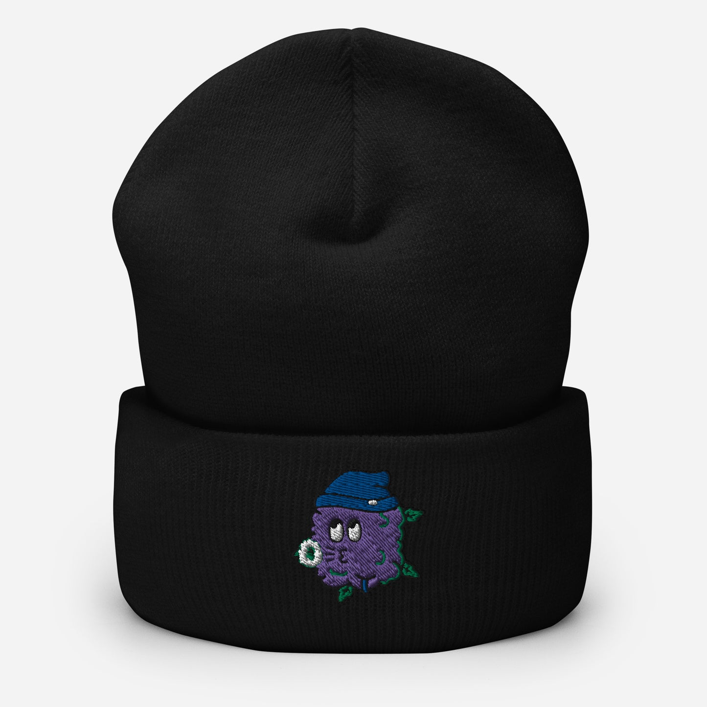 CannaBuddies Nuggie Embroidered Cuffed Beanie