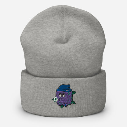 CannaBuddies Nuggie Embroidered Cuffed Beanie