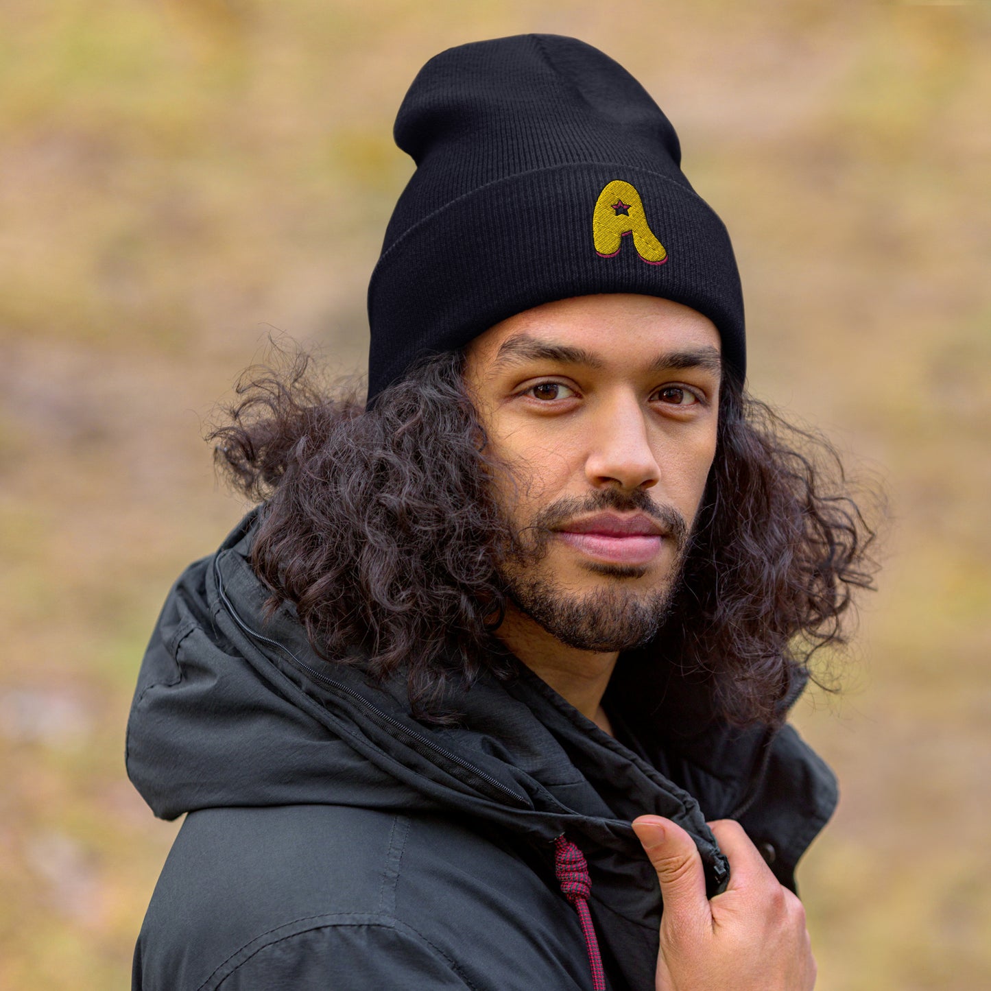 The Appreciators "A" Cuffed Embroidered Beanie