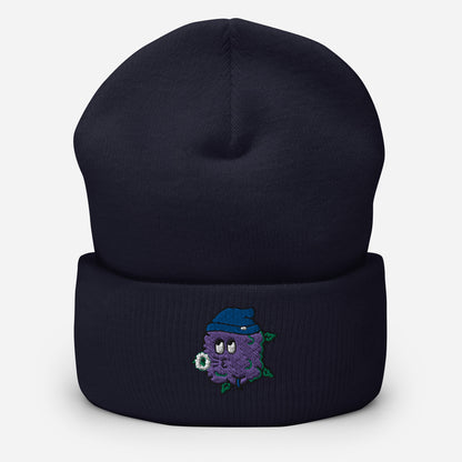 CannaBuddies Nuggie Embroidered Cuffed Beanie