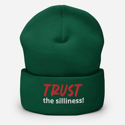 Trust the Silliness GnarFather Cuffed Beanie