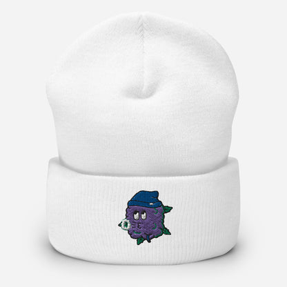 CannaBuddies Nuggie Embroidered Cuffed Beanie