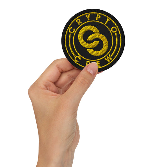 Logotipo de Crypto Crew - Parches bordados