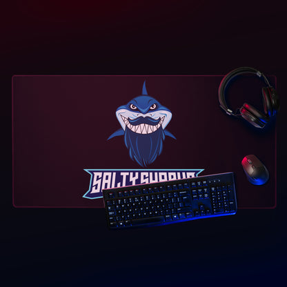 SSU Salty Sharks Uprising Bluebeard Black Gaming mouse pad