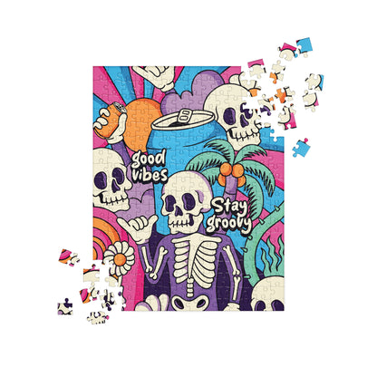 Stay Groovy Good Vibes Jigsaw puzzle