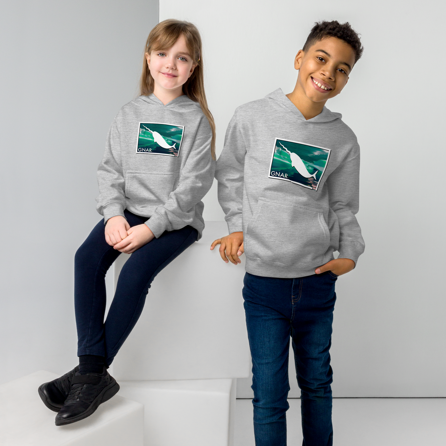 Gnar AF - Gnar Kids fleece hoodie
