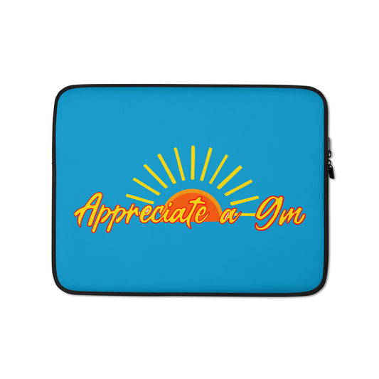The Appreciators Appreciate a GM Blue Laptop Sleeve