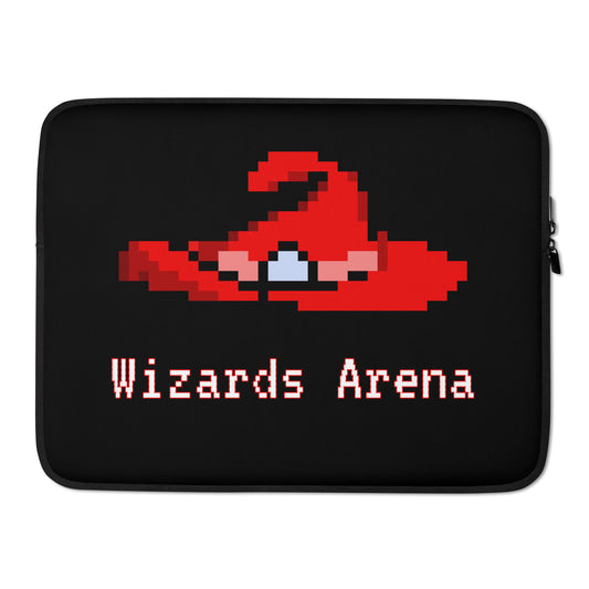 Wizards Arena Hat with Text Laptop Sleeve