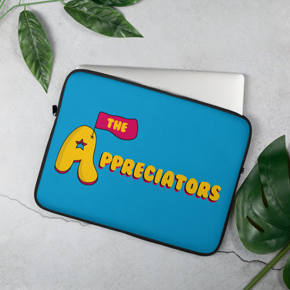 The Appreciators Flag Blue Laptop Sleeve