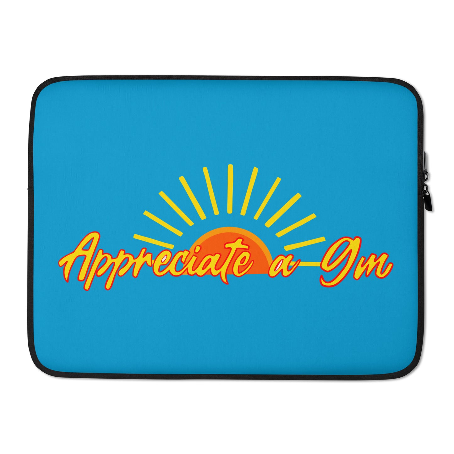 The Appreciators Appreciate a GM Blue Laptop Sleeve